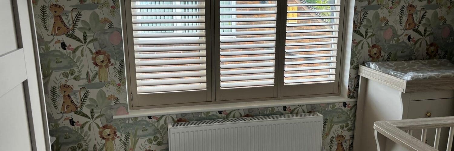 Ivory full height shutters Roundhay Leeds